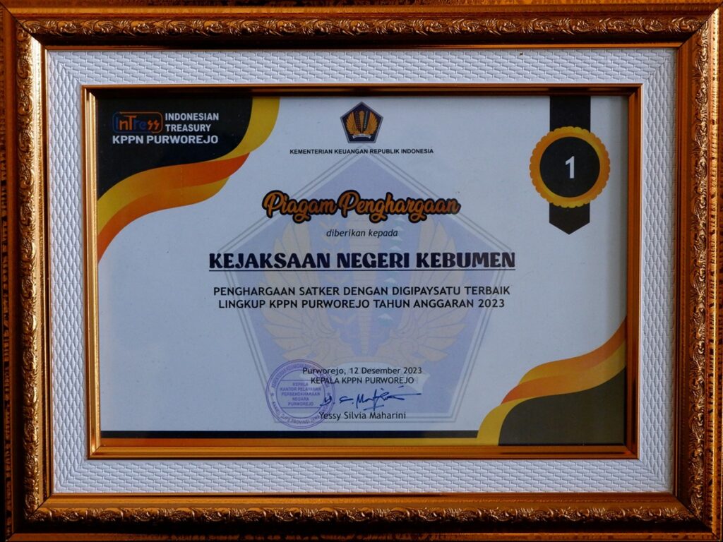 reward kppn purworejo