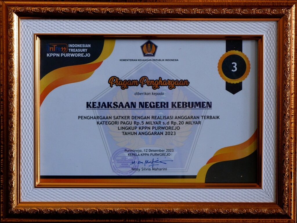 reward kppn purworejo