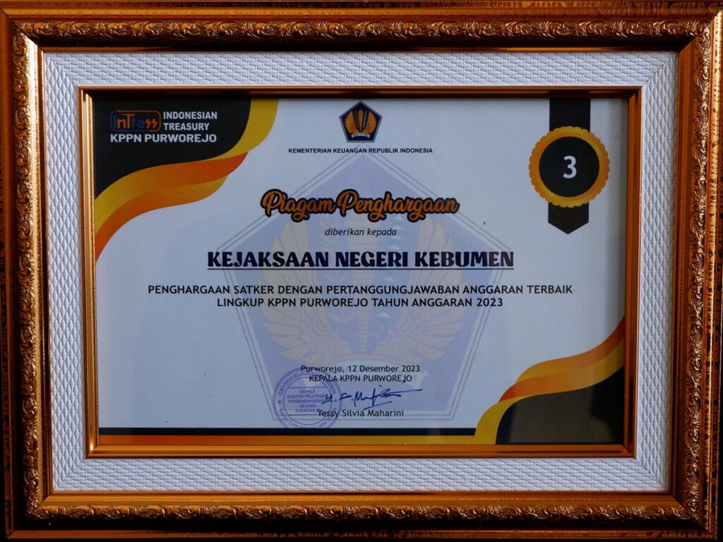 reward kppn purworejo