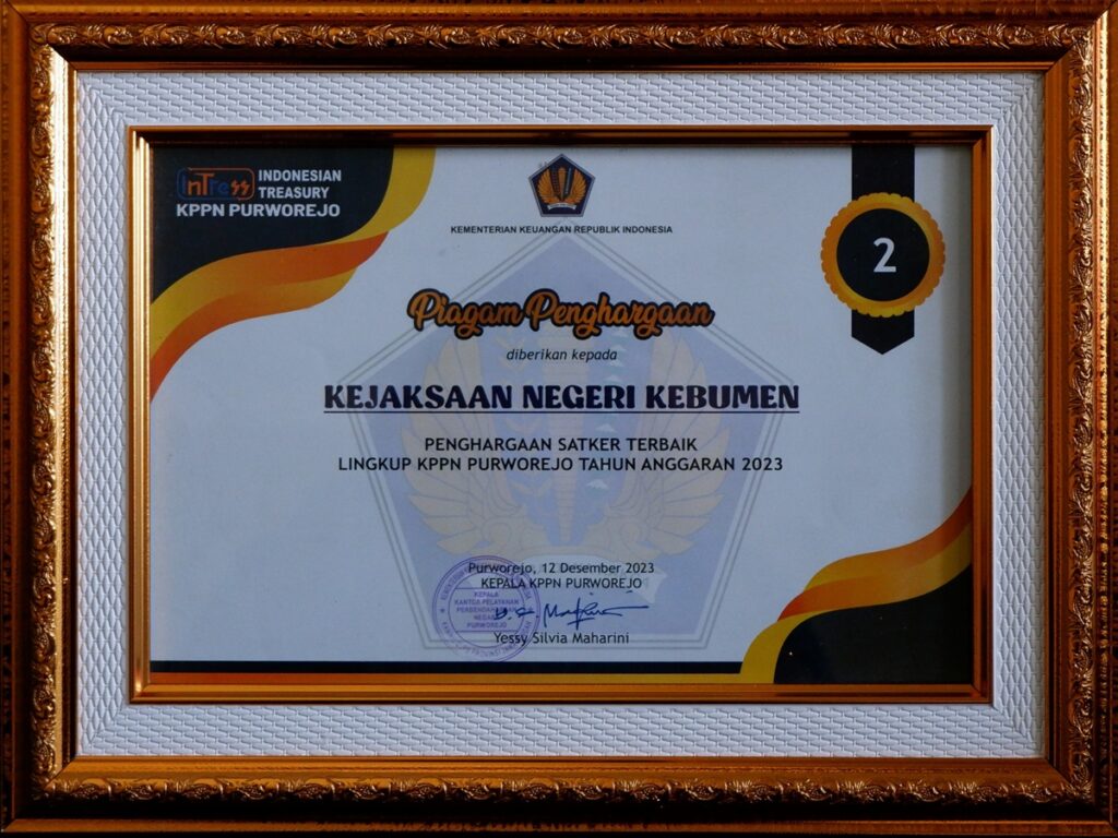 reward kppn purworejo