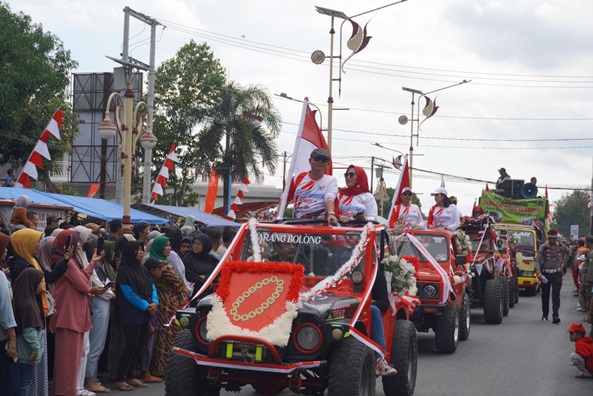 kirab dan karnaval kebumen tahun 2024